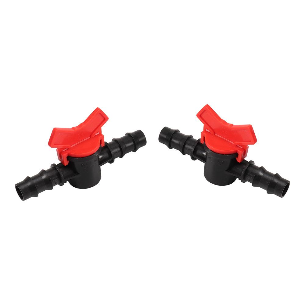 Садовый кран, шланговый соединитель ПЭ, мини-клапан с резьбой 1/2 3/4" для водопроводной трубы 1/4" 3/8" 16/20/25 мм, клапан для полива, кран-водоотводчик