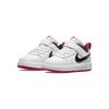 Nike Детские кроссовки Court Borough Low 2 SE TD White Very Berry черные DM0112-100