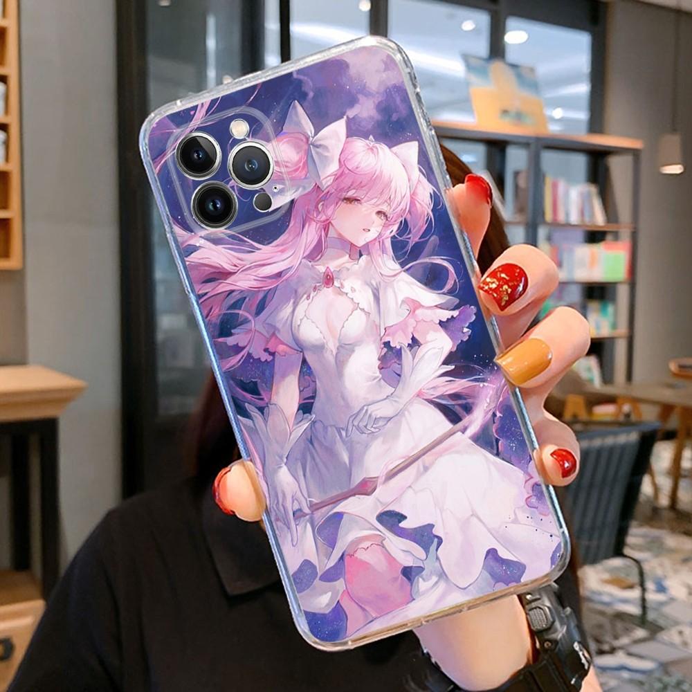 Чехол для телефона Puella Magi Madoka Magica Для iPhone 15 14 11 12 13 Mini Pro XS Max Чехол 6 7 8 Plus X XR SE 2020 Funda Shell