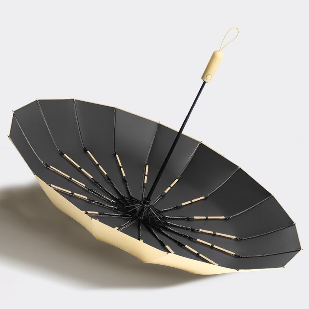 Автоматический ветрозащитный прочный складной зонт с 16 костями для женщин, солнцезащитный козырек большого размера, 48 ребер, зонтик от солнца, зонтики для гольфа