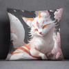 High-value Fox Cat Pillowcase Car Ornaments Office Living Room Sofa Home Pillowcase