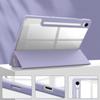 Case for Samsung Galaxy Tab S10 Lite / S10 FE / S9 FE, Smartcase Hybrid, with stylus holder, Marble purple
