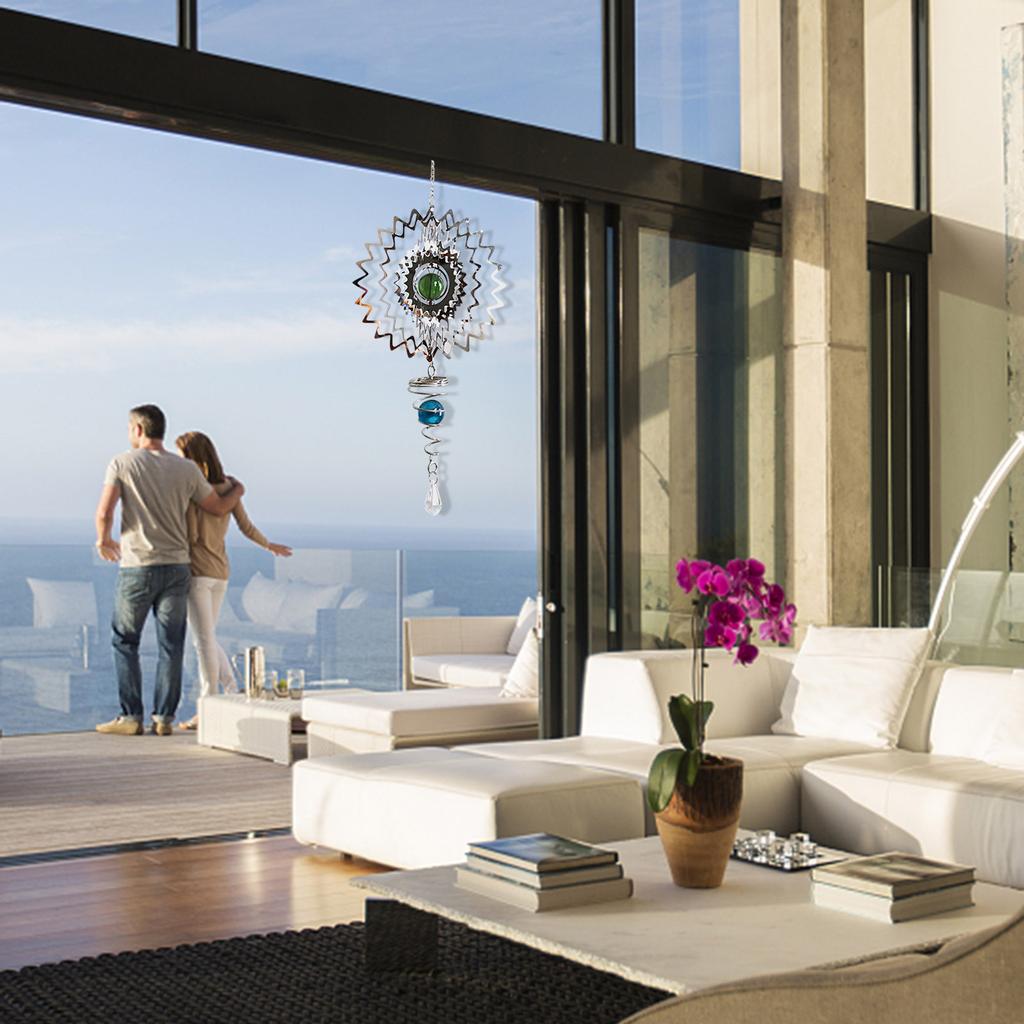 Крутые вращающиеся колокольчики, вращающиеся колокольчики из хрустальной нержавеющей стали