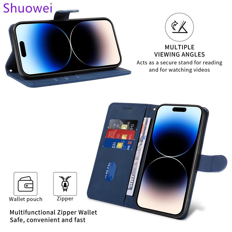 Для Honor 90 200 400 500 600 Smart Magic 4 5 6 8 Lite Pro 5G Чехол-книжка Кожаный Силиконовый Бампер Ударопрочный Чехол Держатель для Карт Подставка