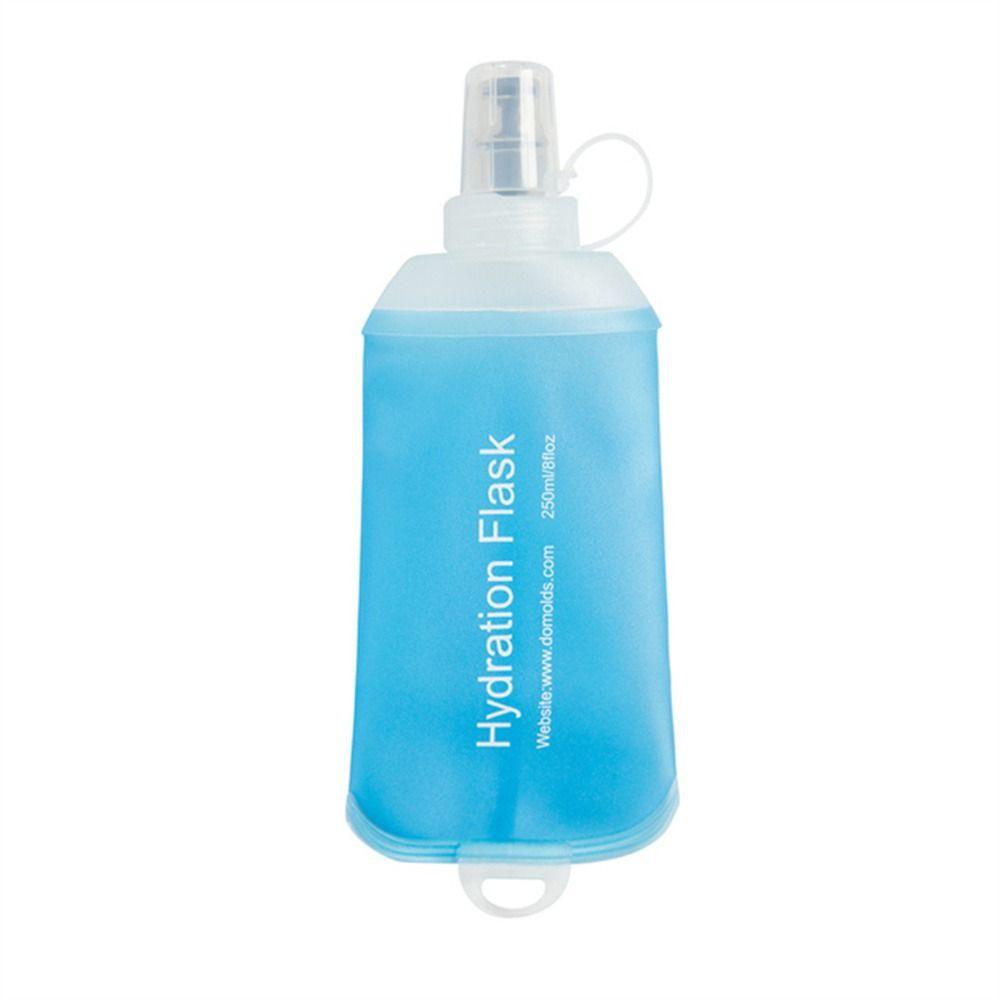 Soft Flask Folding Water Bottle TPU Sport Water Bottle Portable Collapsible Water Bottle Running
