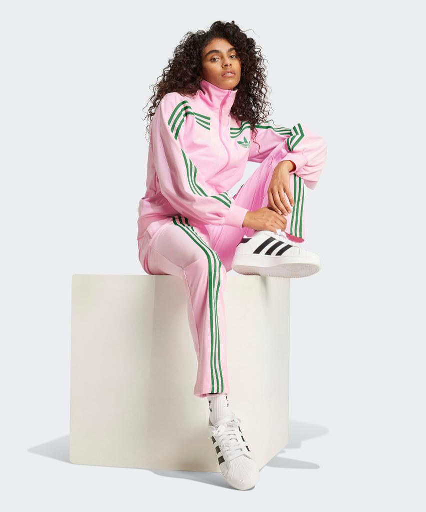adidas Велюровые спортивные штаны 70-х - Розовые:Зеленый / Jn8289
