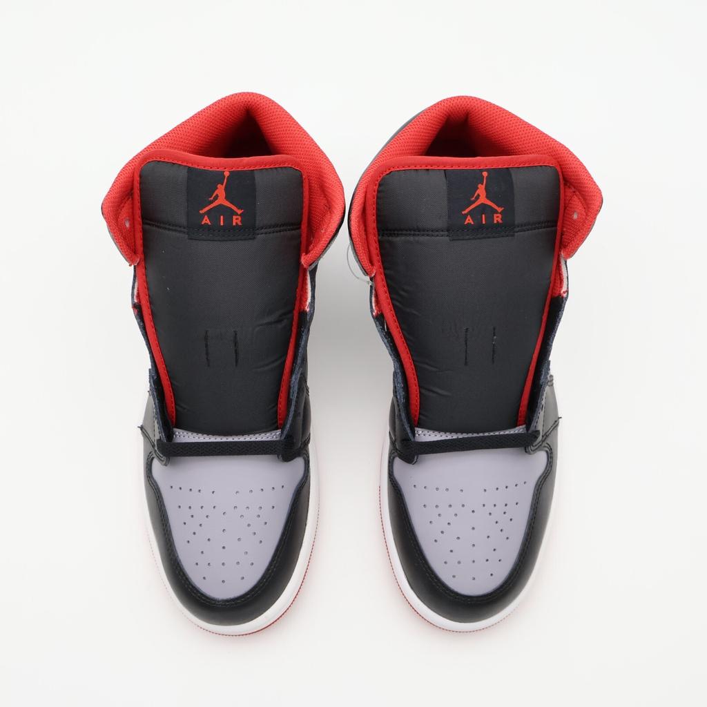 DQ8426-006 Nike Air Jordan 1 Mid Черно-серый цемент (Мужской)