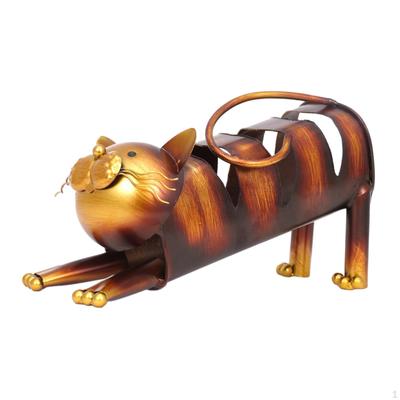 Подставка для вина в форме кошки, элегантное украшение, подарочная бутылка, фигурка для