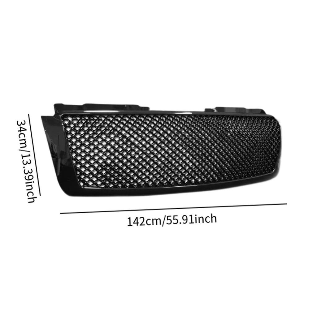 Mesh Front Grille GM1200572 Accessory Car Decoration Car Front Hood Trim Wear Resistant Repair Parts Heavy Duty Professional