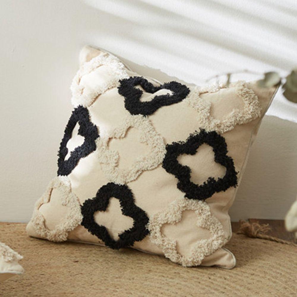 Geometric Throw Pillow for Living Room Bohemia Tassels for Sofa Couch Boho Pillow Cover Home Textile Cushion Covers Pillow Case