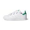 Кроссовки Stan Smith на липучке Cloud White Green PS FX7534