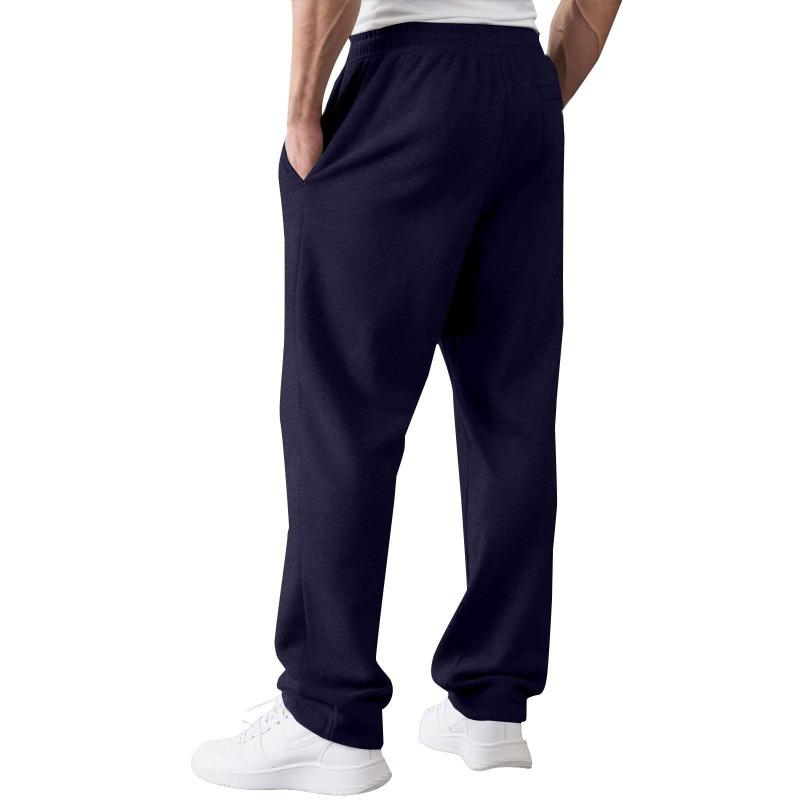 Мужская мода Удобные прямые спортивные штаны Спортивные штаны Наряд Hombre Elegante Casual