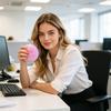 Розовый Булочка Игрушка для Снятия Стресса Липкая Симуляция Паровая Булочка Сжимаемая Игрушка Медленно Поднимающаяся Форма Пельменя Сенсорная Игрушка-непоседа