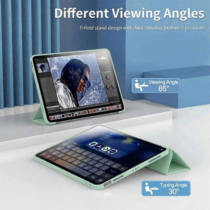 Coque pour Xiaomi Redmi Pad 2, Protection Anti-Rayures avec Support Veille-Réveil - Vert