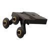1pc Sliding Door Pulley Core Old Wooden Door Roller Guide Kit Side Mounted Sliding Door Pulley Inner Core for Wardrobe or Closet