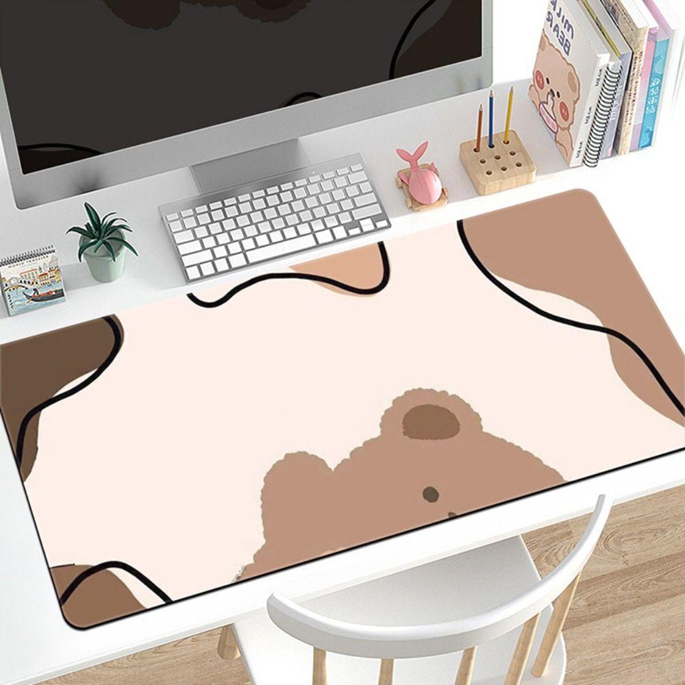 Non-Slip Computer Mouse Pad Rubber Large Mousepad Desk Mat Mause Carpet Office