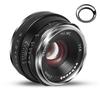 Сменный объектив Pergear 25 мм для камеры Nikon Z Mount Сменный объектив Яркий Боке Идеально подходит для портретов и пейзажей F1.8 f1.8-f16