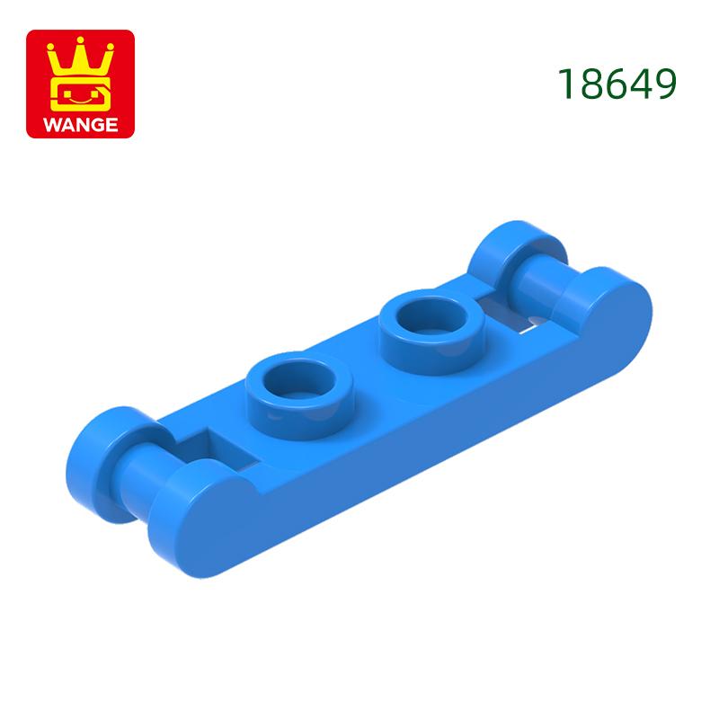 Нетоксичный 163 шт./лот 18649 Специальный 1x2 с ручками Тонкий блок Moc Цветные аксессуары Совместимые с изогнутым кирпичом DIY Игрушки для детей
