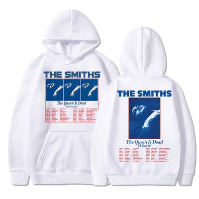 Rock Band The Smiths The Queen Is Dead Худи 1980 Моррисси Хип-хоп Винтаж Готический Длинный рукав Мужчины Женщины Зима Свободный Спортивный костюм