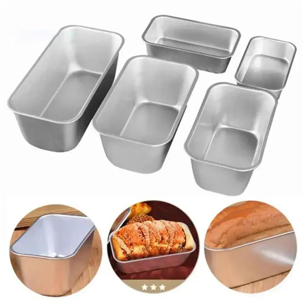 Rectangular Bread Mold Carbon Aluminum Alloy Non-Stick Cake Pan Toast Mold Cake Baking Tray Loaf Pan Kitchen Baking Tools