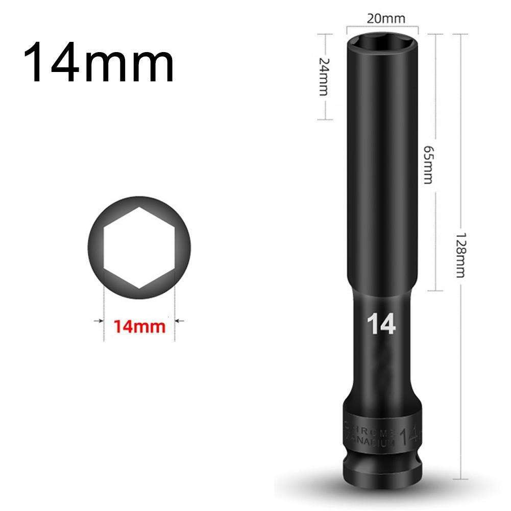 1/2\" Adapter Hex Socket 8-24mm Nut Driver Screwdriver Socket