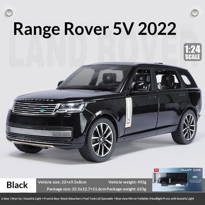 1:24 Sv2022 Suv Alloy Model Car Toy Diecasts Casting Car Toys For Children Vehicle Openable Parts 4-Wheel Suspension Ornament