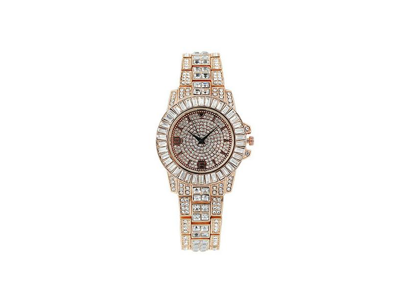 Women's Fashion Rhinestone Quartz Wristwatch - Full Diamond Style