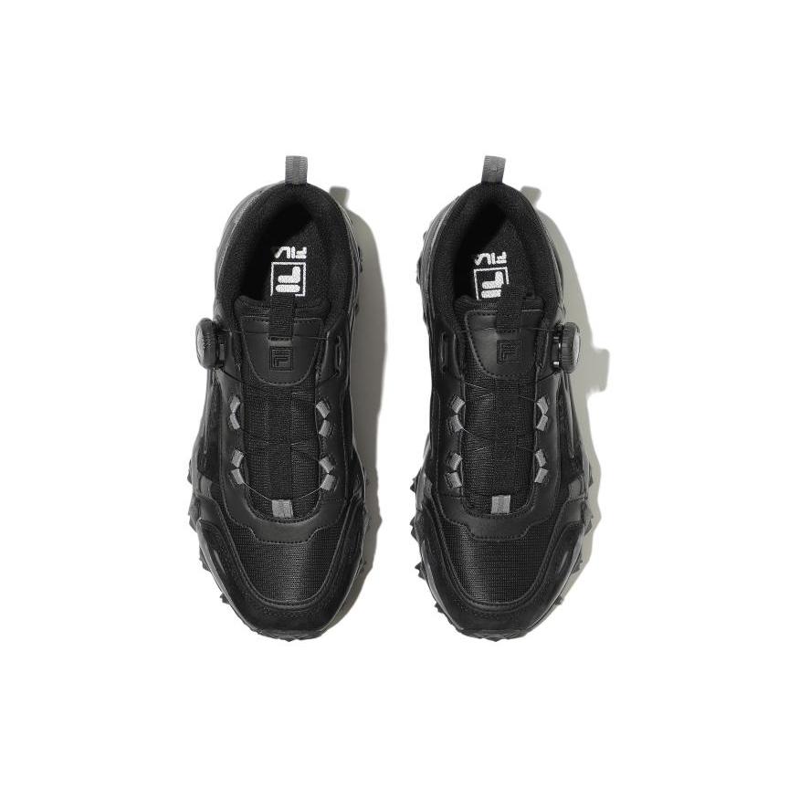 Fila Oakmont Tr Dial V2 Спортивные Низкие Повседневные Кроссовки Унисекс Черно-серые Корейский Стиль 1JM02613F_001