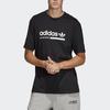 adidas originals Printing logo Short Sleeve Black Men's DV1922