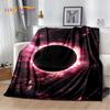 Universe Space Stars Black Hole Galaxy Earth Milky Way Soft Blanket,Soft Throw Blanket for Home Bedroom Bed Sofa Cover kid Gift