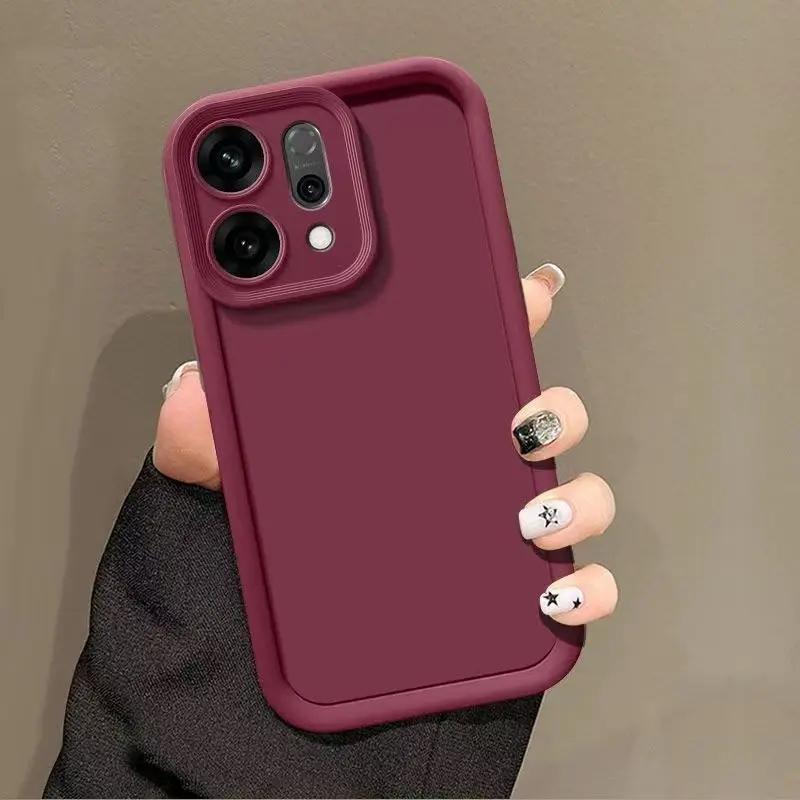 Чехол для OPPO Find X9 Чехол для телефона OPPO Find X9 Pro Чехол OPPO FIND X9 PRO find x9 Защита от падений Роскошный Матовый Мягкий Чехол
