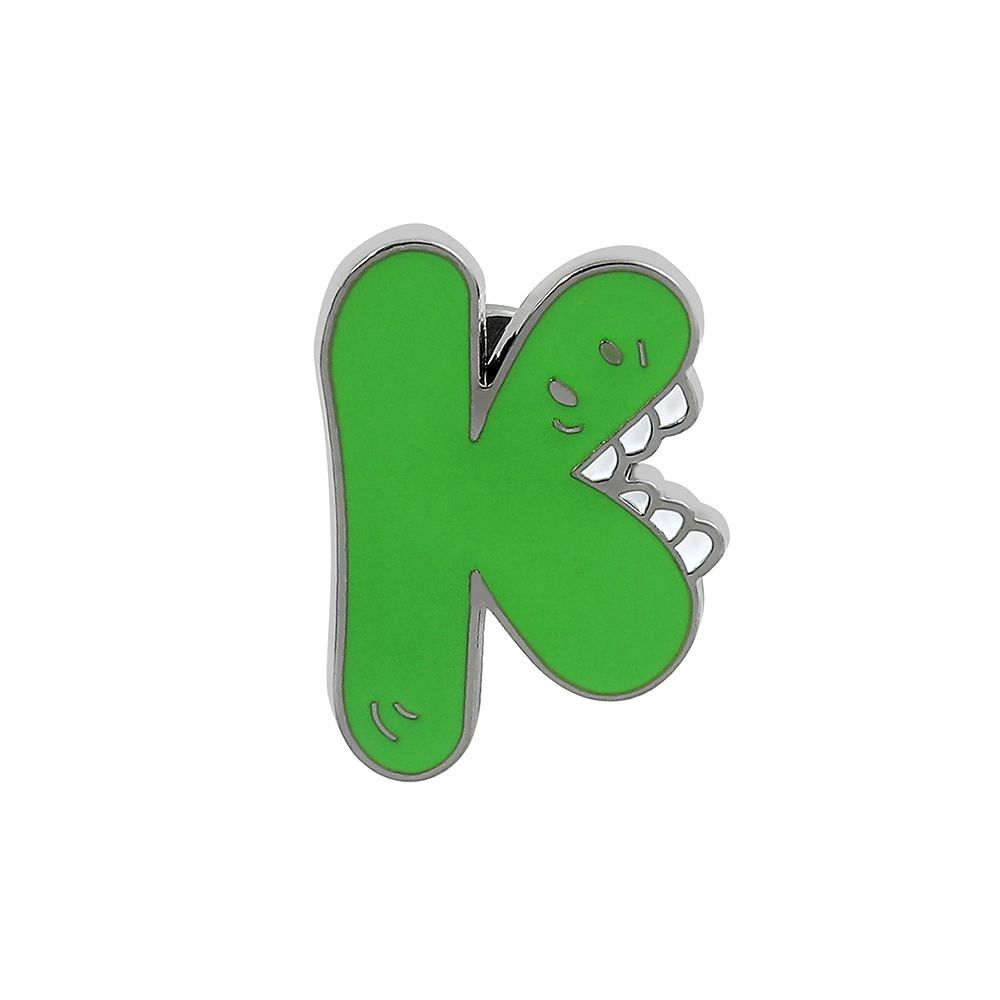 Cute Funny Alphabet Brooches Creative Cartoon Brooch Badges 26 Letter Enamel Pins  Backpack Decor
