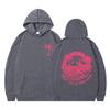 Mens Oversized Drop Shoulder Hooded Sweatshirt Loose Fit Casual Streetwear Winter Cotton Blend