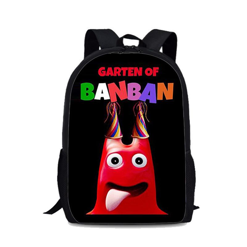 Cartoon Youthful Garten of Banban Student School Bags Notebook Backpacks 3D Printed Oxford Waterproof Boys/Girls Travel Bags