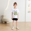 Children's Casual Short-sleeved T-shirt For Summer, Cute T-shirt For Girls And Boys