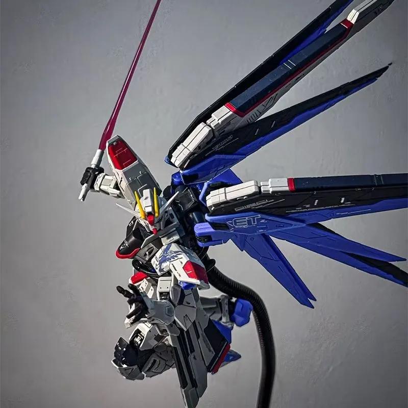 SUPA FM1/100 Statue Freedom Sakura Pink Colorway Shanghai Mech Assembly Model Kit Action Figures Desktop Ornament Boy Puzzle Toy