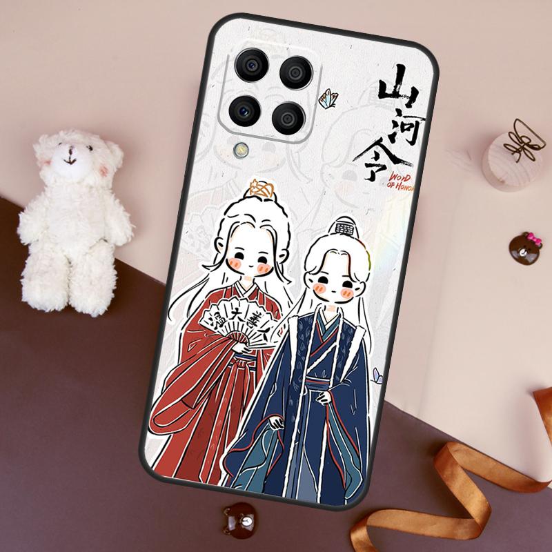 СЛОВО ЧЕСТИ Shan He Ling мультяшный Чехол Для Samsung Galaxy M32 M52 M14 M54 M13 M33 M53 M56 M36 M16 M31 M11 M12 M35 M55 M15 M06