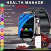 2025 Yangi Siydik kislotasi Qon yog'i Smart soat Erkaklar EKG+PPG Puls Qon bosimi Bluetooth Qo'ng'iroq Sport Xiaomi uchun Sog'liqni kuzatish Soati
