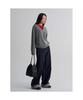 8SECONDS V-Neck Contrast Pullover Ash