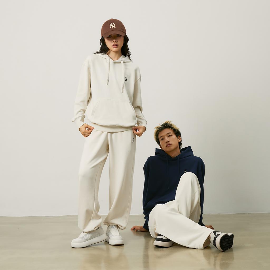 Новая коллекция MLB Boston Red Sox Basic 24FW Pre Fall Худи Унисекс Кремовый 3AHDB0144-43CRD