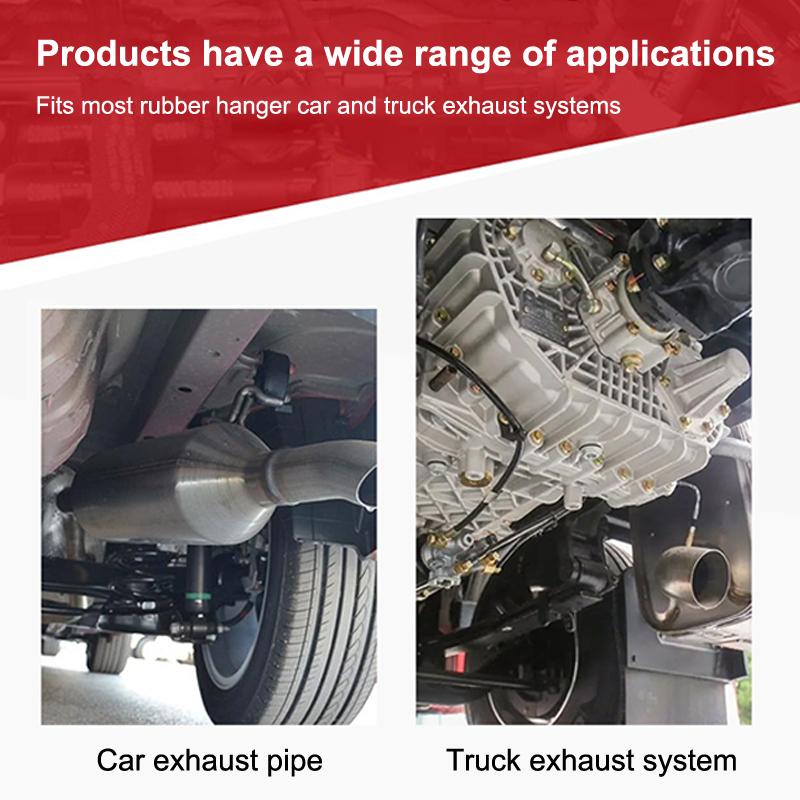 Car Exhaust Pipe Rubber Gasket Disassembly Pliers Rust Resistant Labor Saving for Home Auto Maintenance DIY Projects