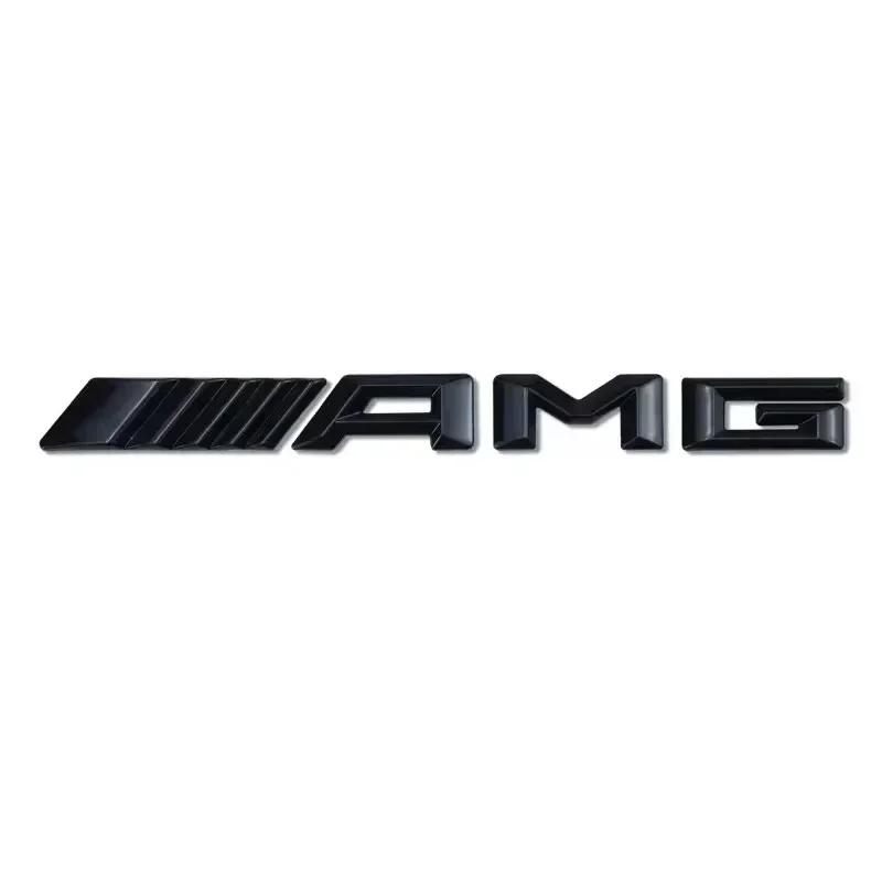 Для Mercedes Benz AMG W204 W205 W203 W211 W212 W213 W201 W210 W124 W108 Металлический Автомобильный 3D Задний Буквенный Шильдик Багажник Наклейка на Кузов ZY3