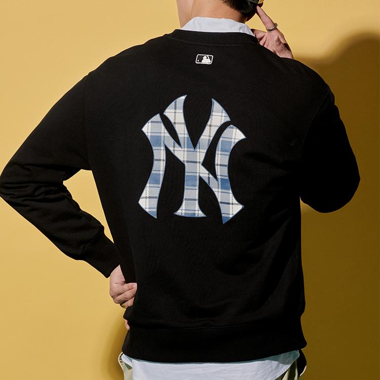 MLB Свитшот New York Yankees Унисекс Черный 3AMTC0121-50BKS