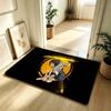 Anime N-Naruto Cool Carpet Bathroom Anti-slip Mat Door Mat Home Decoration Mat Entrance Door Mat Scratch-resistant Door Mat