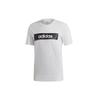 adidas Футболки Мужские Белые С Круглым Вырезом Умеренный Прямой Крой EI4587