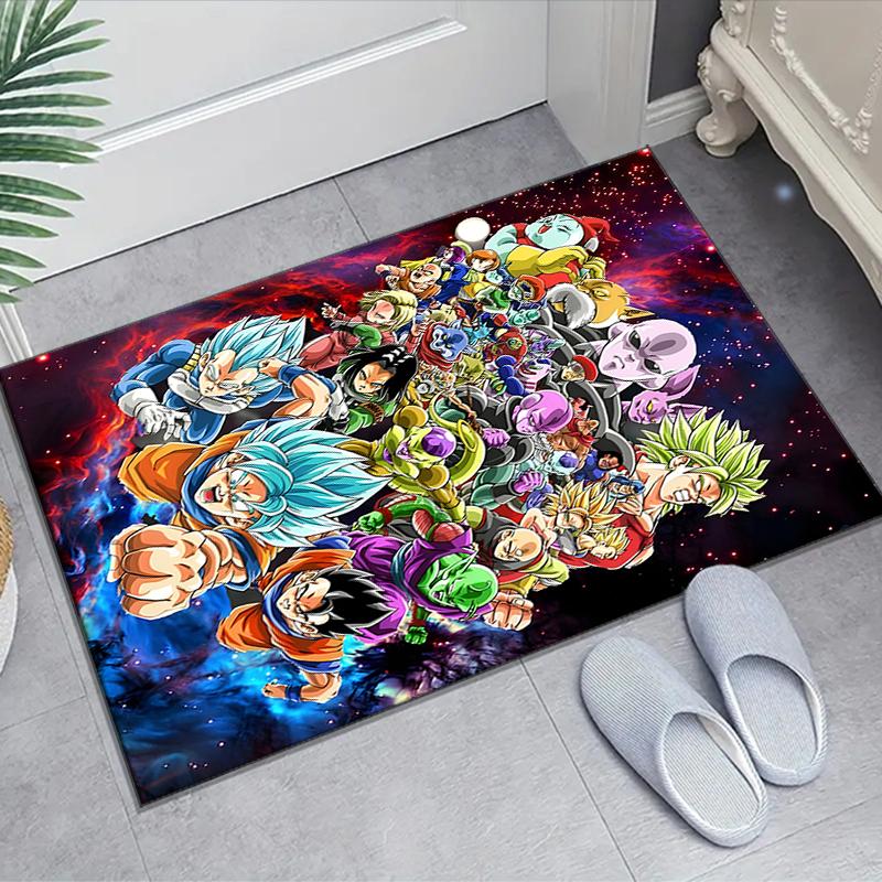 1pc Dragon Ball2 Design Area Rug - Non-Slip, Soft & Cozy Floor Mat for Living Room, Bedroom, Office - Indoor/Outdoor Decorative Carpet