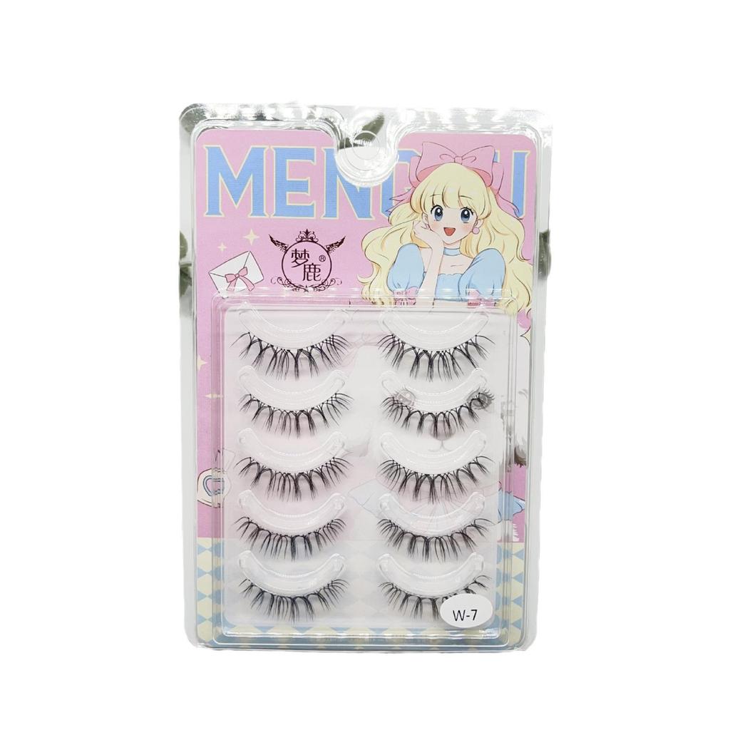 Густые накладные ресницы Menglu Sunflower — естественный, небрежный стиль для европейских и американских невест