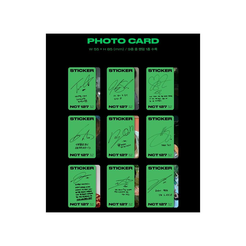 3-й альбом NCT 127 - Sticker [Версия Seoul City]