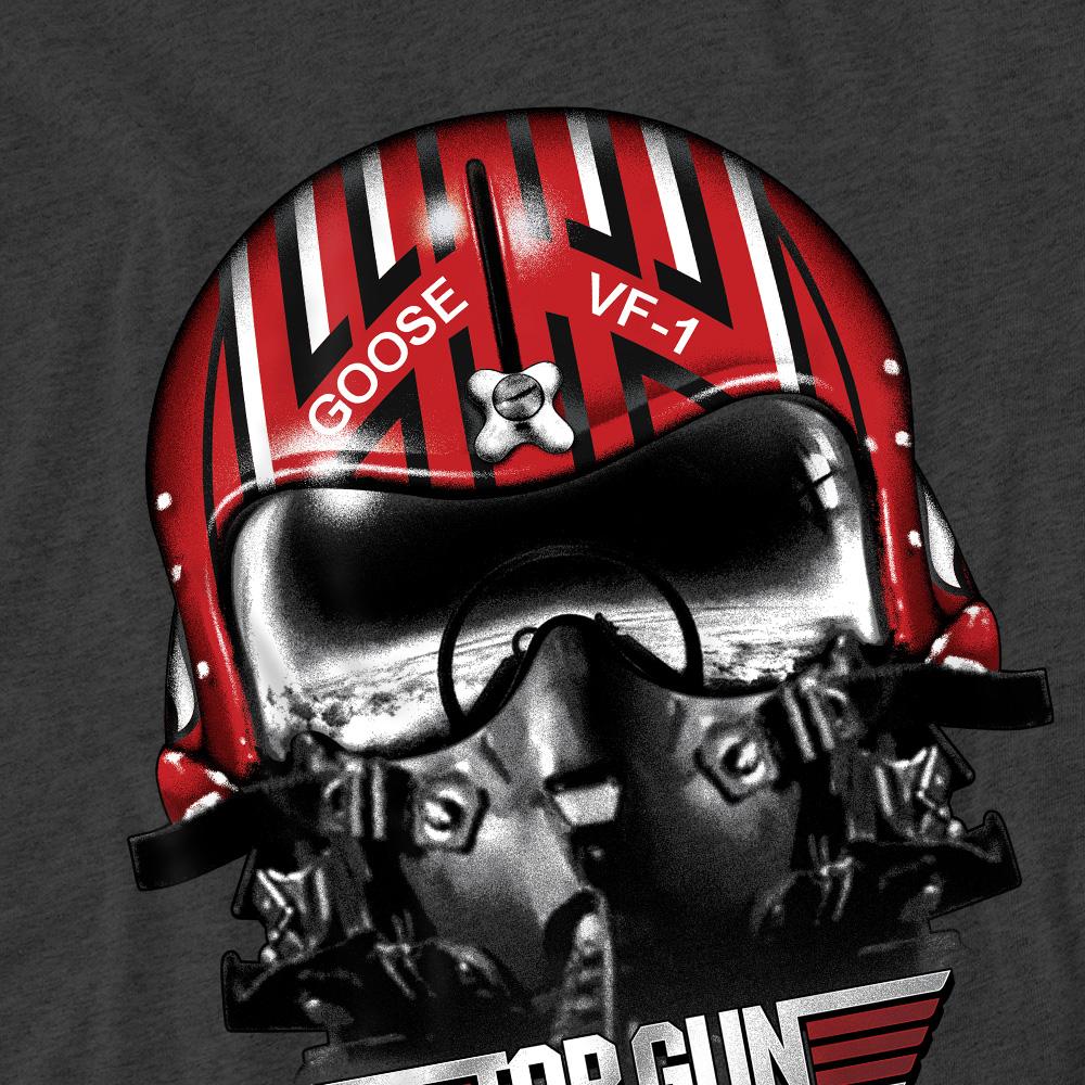 Top Gun Unisex Adult Goose Helmet T-Shirt