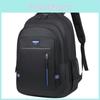 Big Capacity Travel Backpack With Striped Pattern And 16in Laptop Compartment For Students